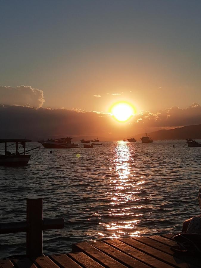 Casa Com Por Do Sol Em Canto Grande - Casa Beira Mar Bombinhas Exterior foto